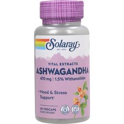 Solaray Ashwagandha Root Extract - 60 veg. kapsúl