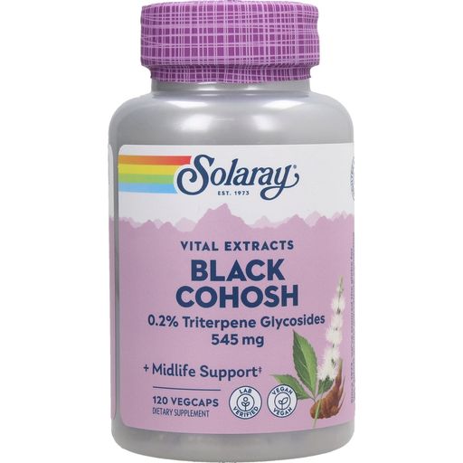 Solaray Black Cohosh - 120 capsules