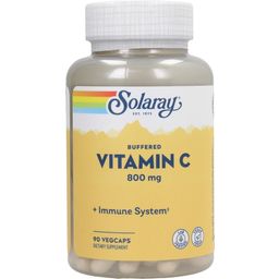 Solaray Hapoton C-vitamiini - 90 kapselia