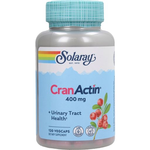 Solaray CranActin Cranberry Urinary Tract - 120 cápsulas