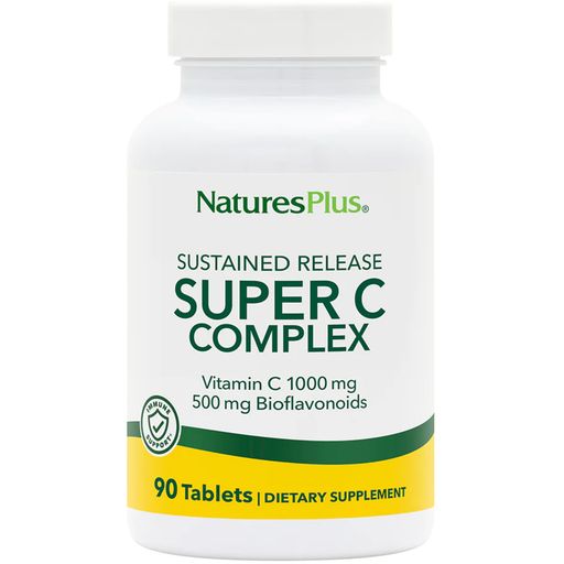 Nature's Plus Super C Komplex S/R - 90 Tabletter
