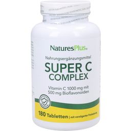 Nature's Plus Super C Komplex S/R - 180 tablettia