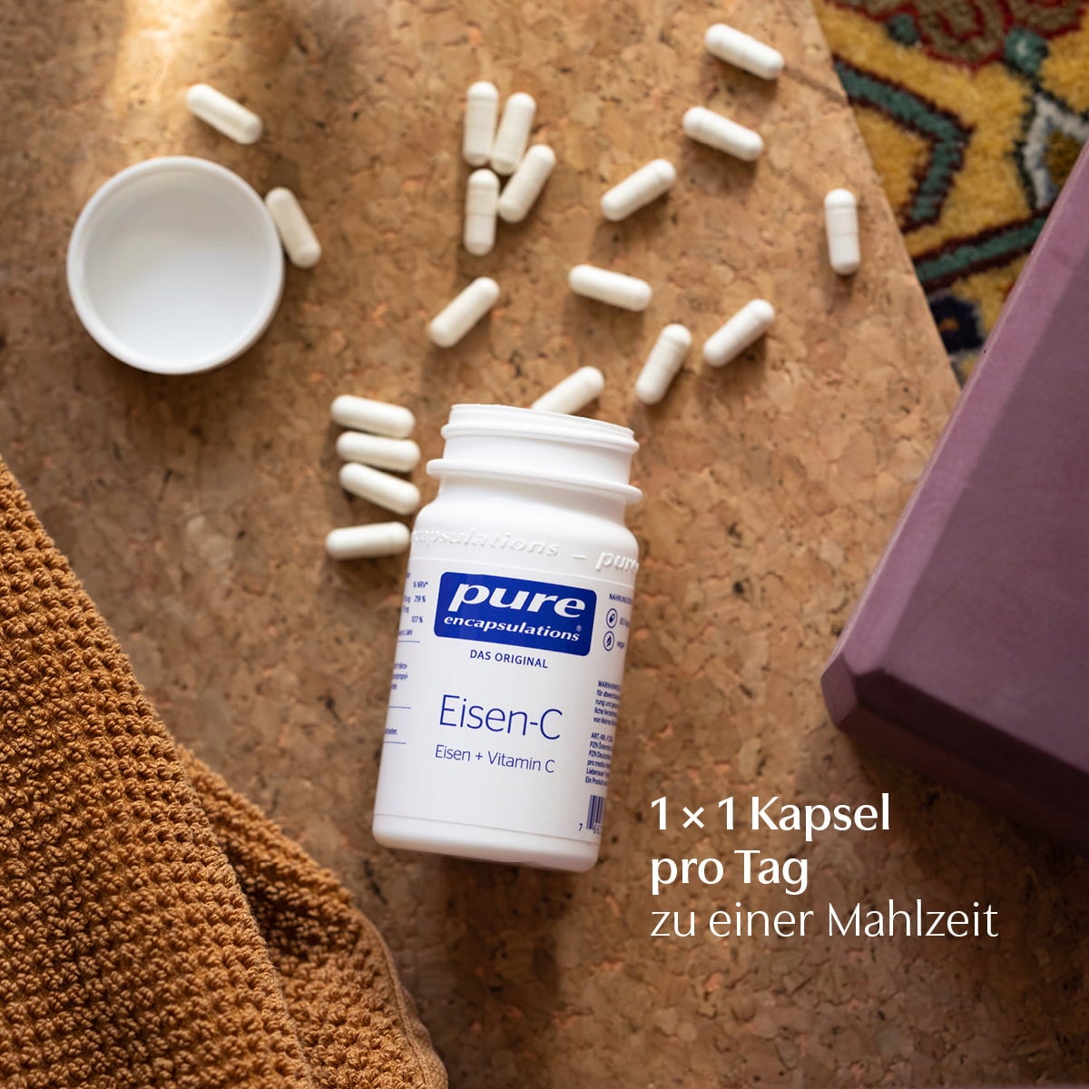 pure encapsulations Eisen-C - 60 Kapseln