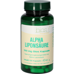 bios Naturprodukte Acide Alpha-Lipoïque - 100 gélules