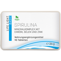 Life Light Mineraaliseos Spirulina - 90 tablettia