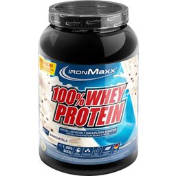ironMaxx 100% Whey Protein - 900g - Stracciatella