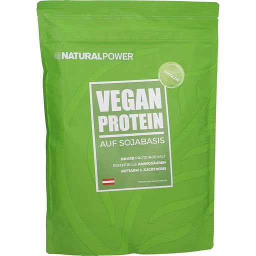 Natural Power Vegan Protein - 500 g - pistache
