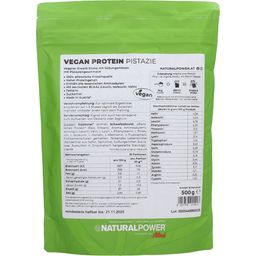 Natural Power Вегански протеин 500 g - шам фъстък