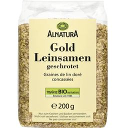 Alnatura Organic Golden Linseed, Crushed