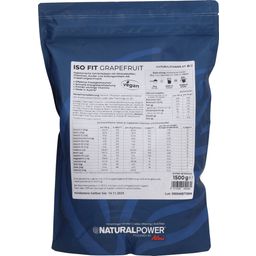 Natural Power ISO FIT Sports Drink - 1,500g - Grapefruit