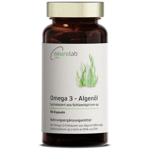 NeuroLab® Vital Омега 3 - масло от водорасли - 90 капсули