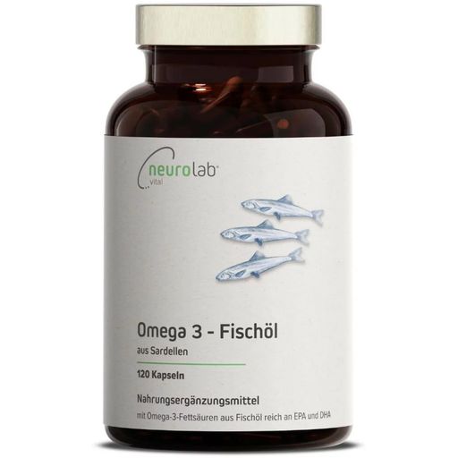 NeuroLab® Vital Omega 3 - Olio di Pesce - 120 capsule
