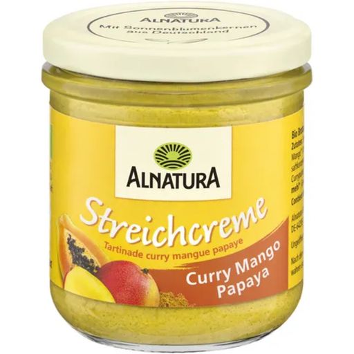 Alnatura Tartinade Bio - Curry Mangue & Papaye - 180 g