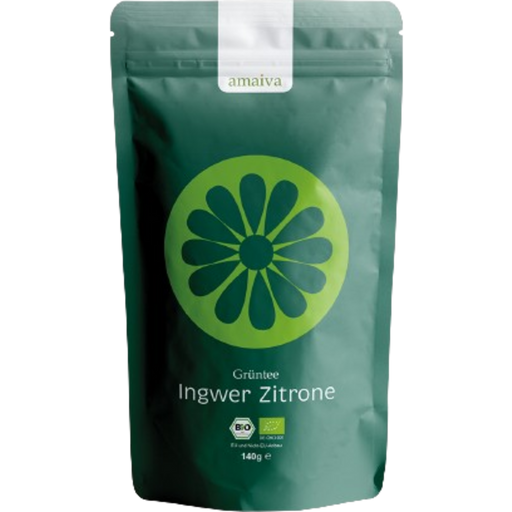 Amaiva Ingwer Zitrone - Grüntee Bio - 140 g