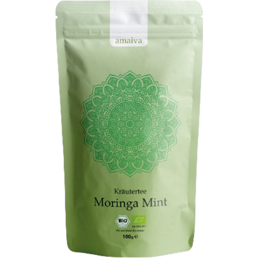 Amaiva Bio Moringa čaj »Mint« - 100 g