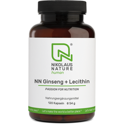 Nikolaus - Nature NN Ginseng + Lecithin - 120 capsules