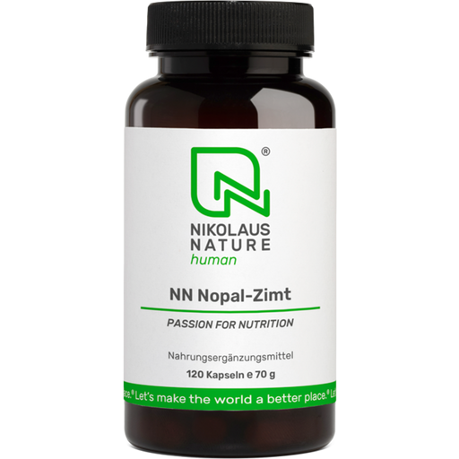 Nikolaus - Nature NN Nopal kaneli - 120 kapselia