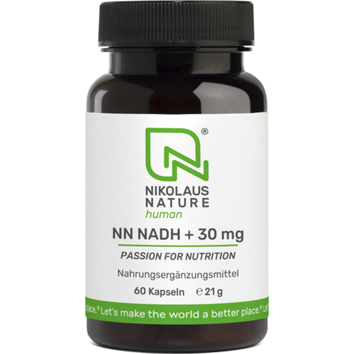 Nikolaus - Nature NN NADH+ 30 mg - 60 cápsulas