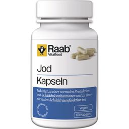 Raab Vitalfood Iodine Capsules - 60 capsules