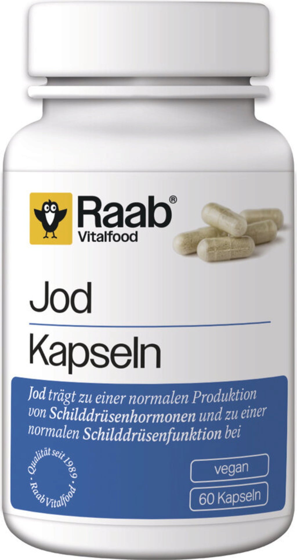 Raab Vitalfood Jodikapselit