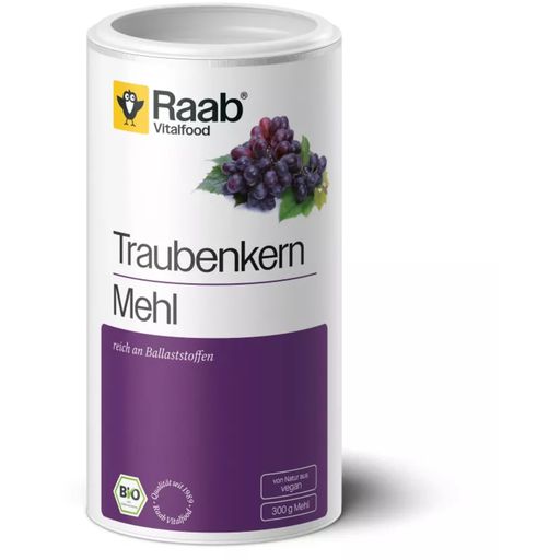Raab Vitalfood GmbH Био брашно от гроздови семена - 300 г