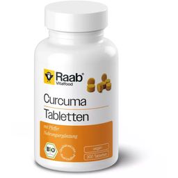 Raab Vitalfood Organiczna kurkuma - tabletki