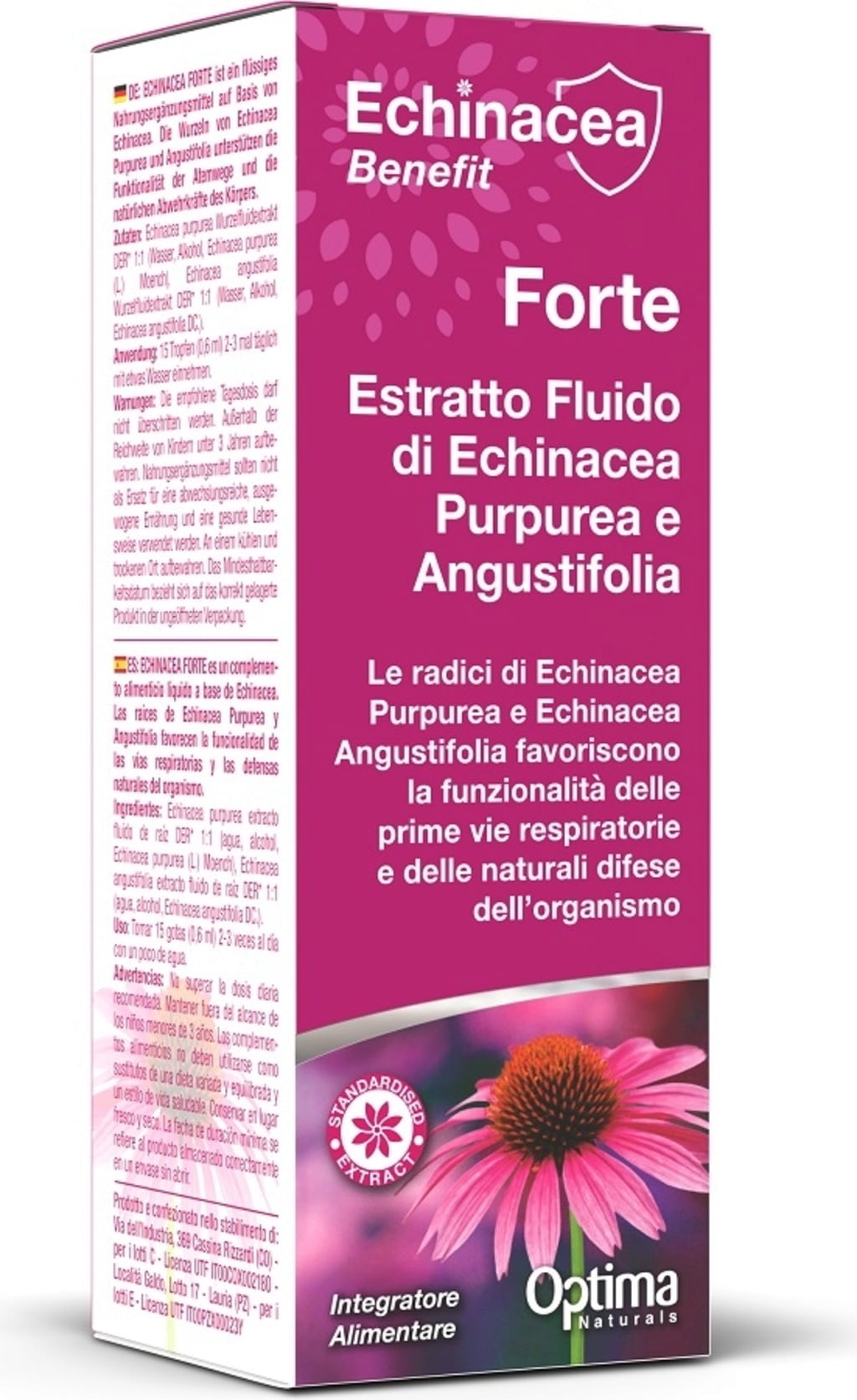 Optima Naturals Echinacea-kivonat forte - 50 ml