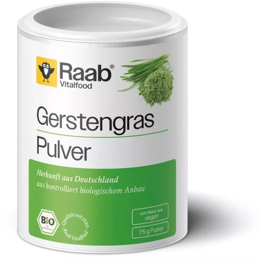Raab Vitalfood Organic Barley Grass Powder - 75 g