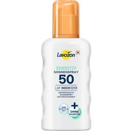 LAVOZON Sensitive spray do opalania SPF 50