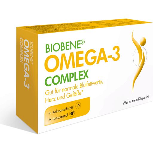BIOBENE Omega-3 Complex - 60 kapselia