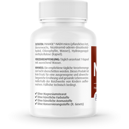 ZeinPharma NADH micro effect 15mg - 30 Cápsulas
