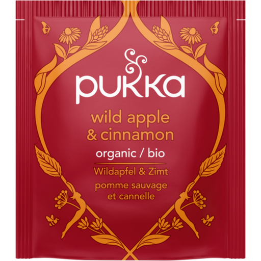 Herbata owocowa z dzikiego jabłka i cynamonu bio - 20 sztuk