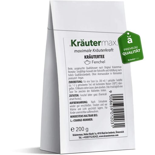 Kräutermax Édeskömény/Fenchel Gyógytea - 200 g