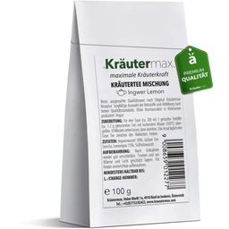 Kräuter Max Zeliščni čaj z ingverjem in limono - 100 g
