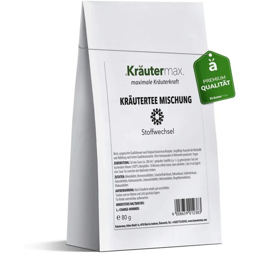 Kräutermax Kräutertee-Mischung Stoffwechsel - 80 g
