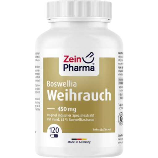 ZeinPharma Weihrauch 450 mg - 120 veg. Kapseln