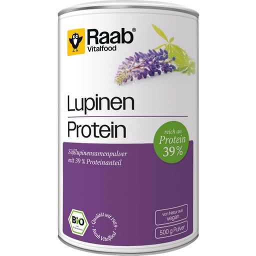 Raab Vitalfood Protéine de Lupin Bio - en Poudre - 500 g