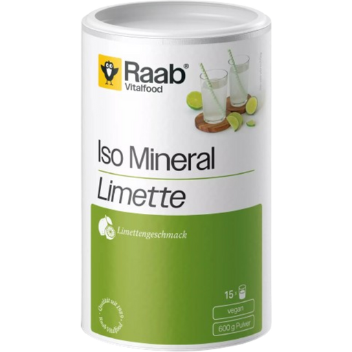 Raab Vitalfood Iso-Mineral Limette - 600 g