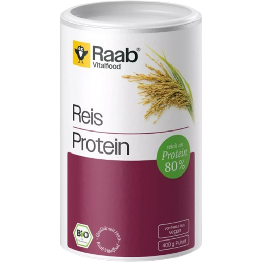 Raab Vitalfood Organic Rice Protein Powder - 400 g