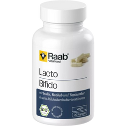 Raab Vitalfood Organic LACTO + BIFIDO - 90 capsules