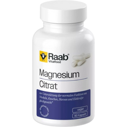 Raab Vitalfood Magnesium Citrate Capsules - 90 capsules