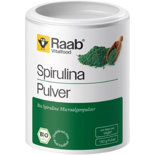 Raab Vitalfood Spirulina Bio in Polvere - 150 g