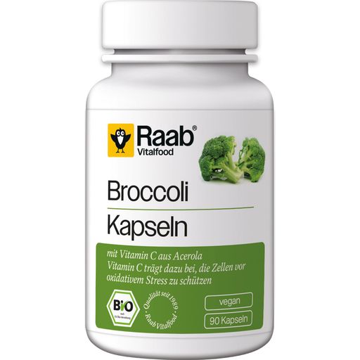 Raab Vitalfood Broccoli Kapseln Bio - 90 Kapslar