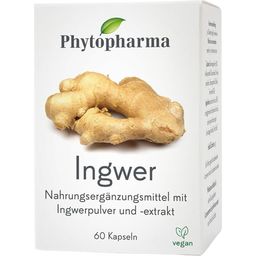 Phytopharma Ingwer - 60 Kapseln