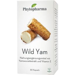 Phytopharma Wild Yam - 80 cápsulas