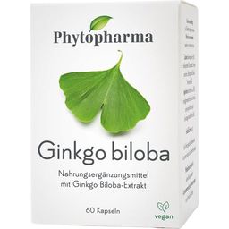 Phytopharma Ginkgo Biloba - 60 Kapseln
