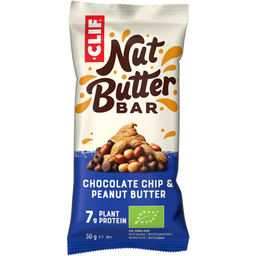 Organic Nut Butter Bar - Chocolate Chip & Peanut Butter - 50 g