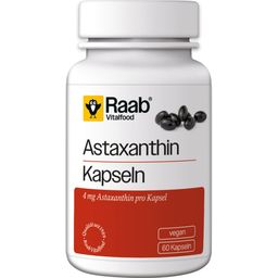Raab Vitalfood Astaxanthin - 60 capsules