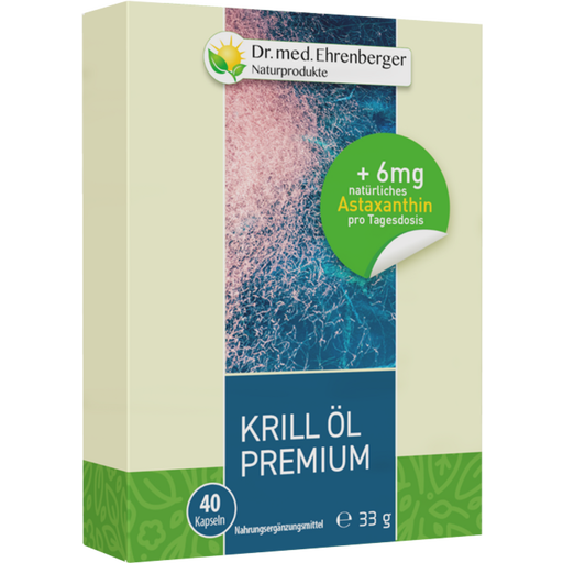 Dr. med. Ehrenberger Bio- & Naturprodukte Krill Öl Premium - 40 Kapseln