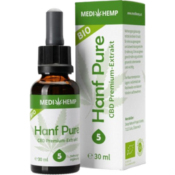 MEDIHEMP Organic Hemp Pure 5% - 30 ml